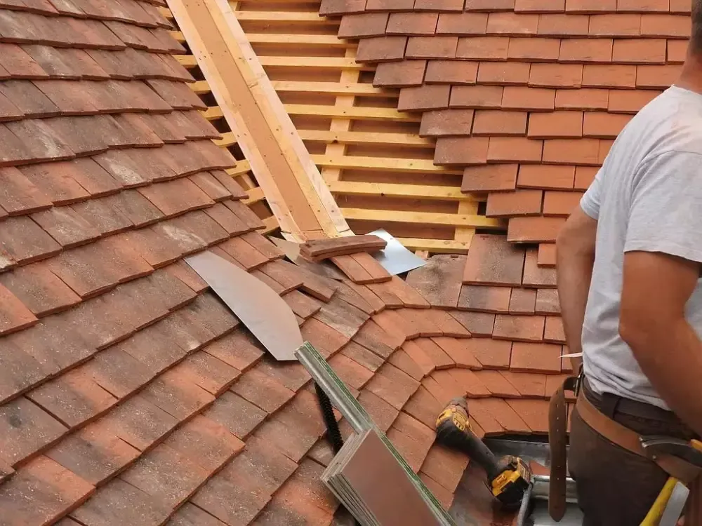 Couverture à La Croix-en-Touraine